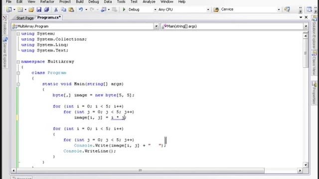 Урок 31 C# Многомерные массивы часть 1 смотреть онлайн