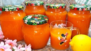 В Магазине такого не Купите! Сок из Тыквы с Апельсином на Зиму. Вкусно, Просто и Полезно.