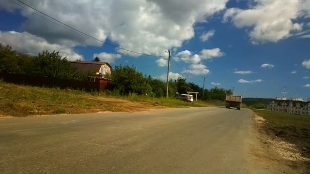 дорога в Кошелев от Дубового Гая по дворам до трассы 10/08/2017 смотреть онлайн