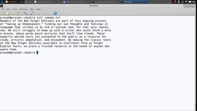 tail command in Linux - fetch the last few lines from a text file