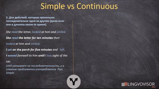 Английский язык I Past Simple vs Past Continuous I Сравниваем времена смотреть онлайн