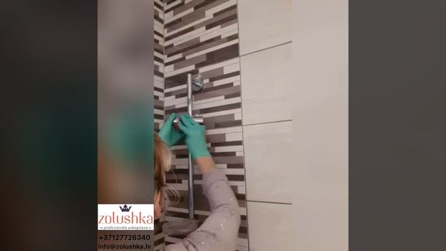 Генеральная уборка ванной комнаты от клининговой компании Zolushka.lv смотреть онлайн