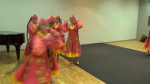 Татарский танец лирический - студия Алтын. Казанский Кремль Манеж