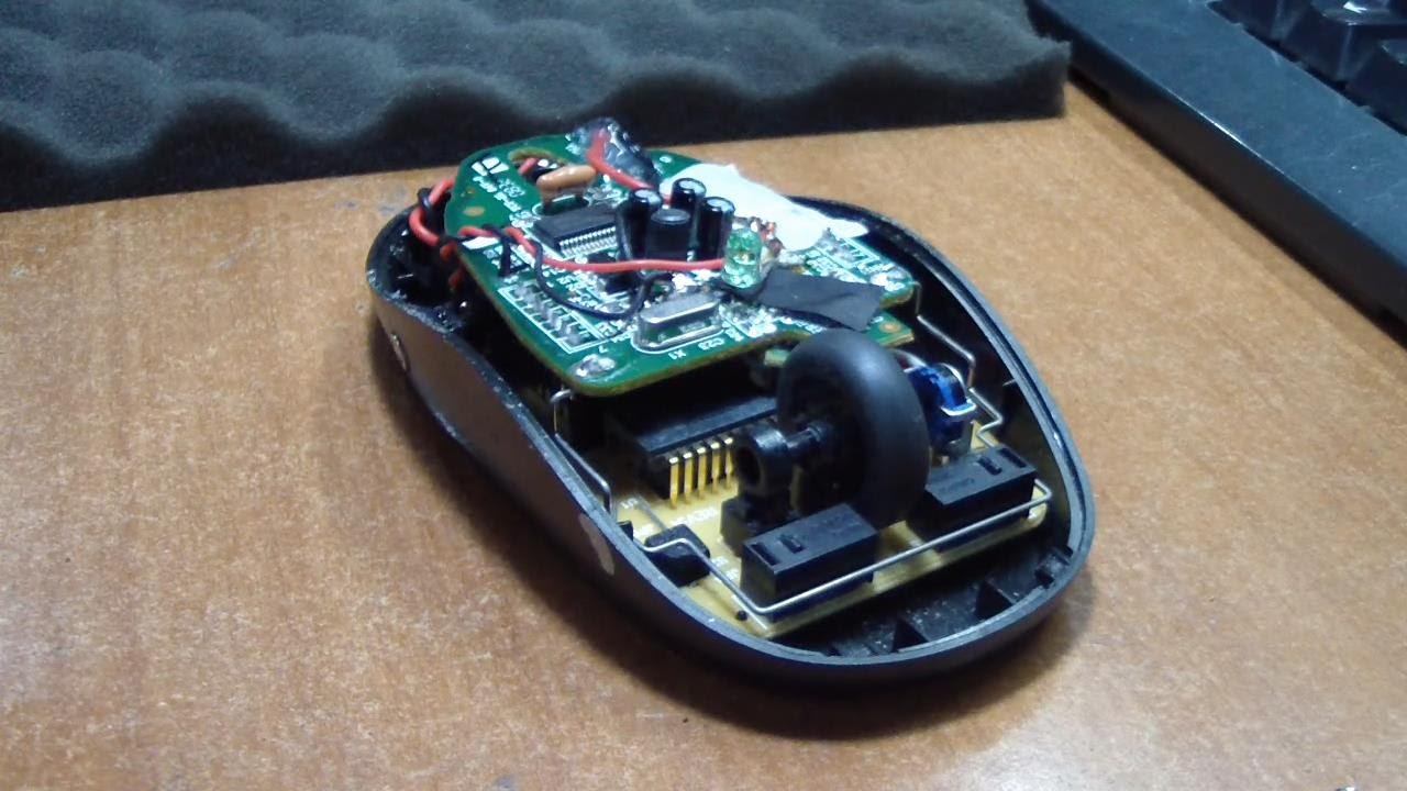 Сломалась мышка как починить Li-Ion аккумулятор в беспроводную мышь. Простейшая реализация - смотреть видео о