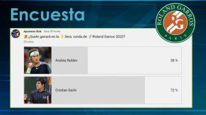 🎾GARÍN vs RUBLEV 🧐LA PREVIA...🏆Roland Garros 2022