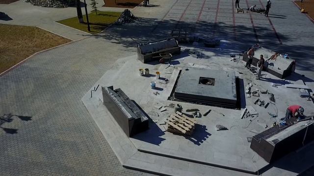 Реконструкция сквера Победы | Нефтекамск | 1.09.17 смотреть онлайн