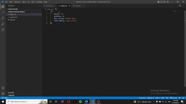 Make a Word Counter with HTML, CSS, JS in just 7 minutes!