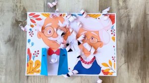 Поделка ко Дню пожилого человека. Шаблоны для аппликаций своими руками бабушке и дедушке, в школу