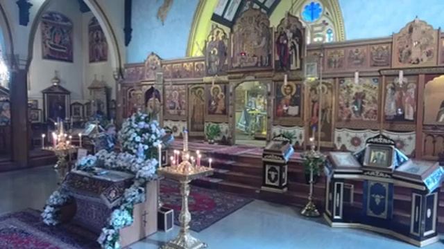 Великая Суббота. Божественная Литургия Василия Великого (30.04.2021) смотреть онлайн