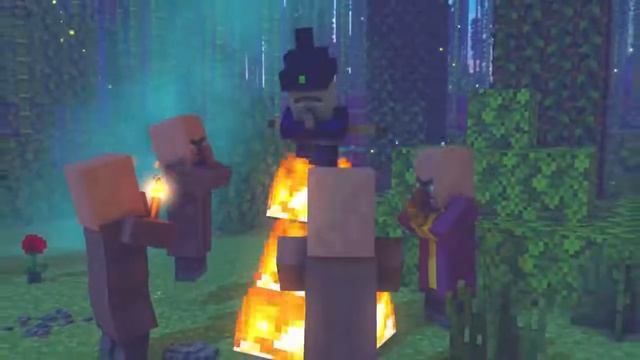 жители против разбойников день-1 анимация про minecraft смотреть онлайн