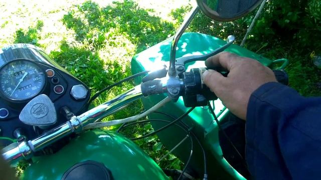 Мотоцикл Урал с Китайским двигателем 6.5л Шурик 3 смотреть онлайн