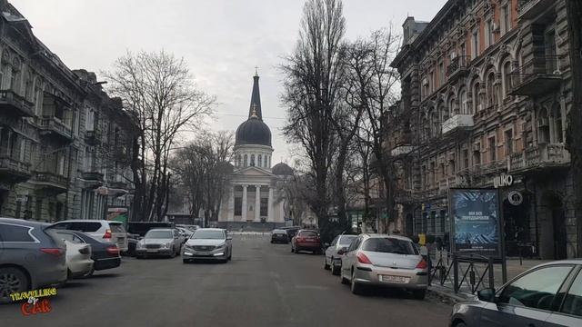 Одесса 3 Февраля. Поездки по Одессе. Дерибасовская, Греческая, Преображенская смотреть онлайн