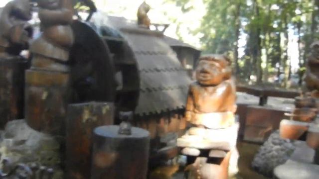 45 УНИКАЛЬНЫХ ДЕРЕВЯННЫХ СКУЛЬПТУР В ПАРКЕ МУЗЕЕ ТОЛСТОГО г БРЯНСКА Отдыхаем с внуками смотреть онлайн