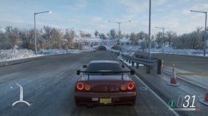 NISSAN SKYLINE R34 НАСТРОЙКА НА МАКСИМАЛЬНУЮ СКОРОСТЬ! FORZA HORIZON 4