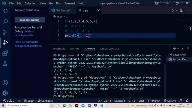 Introduction to Tuple Datatypes | Python Tutorials | смотреть онлайн