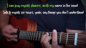 FLOWERS - MILEY CYRUS | ACOUSTIC KARAOKE