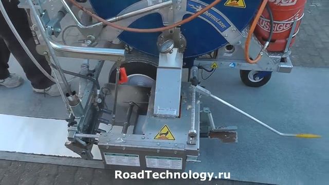 Машина ручной разметки ThermoLazer Graco для термопластика