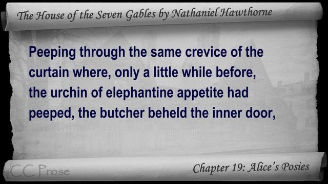 Chapter 19 - The House of the Seven Gables by Nathaniel Hawthorne - Alice's Posies смотреть онлайн