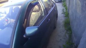 VW Polo Classic 1998 машина отца. Обзор повреждений.
