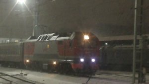 "Какой же у ЭП2К красивый звук))" ЭП2К-?. С вагоном дефектоскопом СВД-1-МТ.