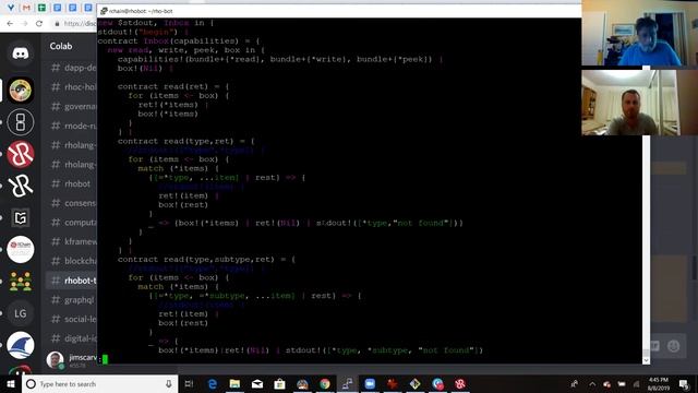 2019-08-08 colab rholang live coding смотреть онлайн