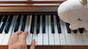 Онлайн урок игры на фортепиано для самых маленьких / Online piano lesson for kids
