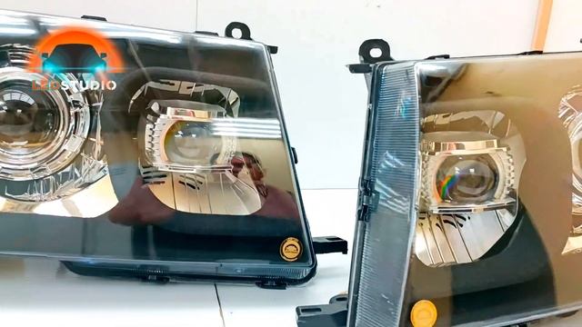 Toyota Land Cruiser 100 элементы тюнинга фар смотреть онлайн