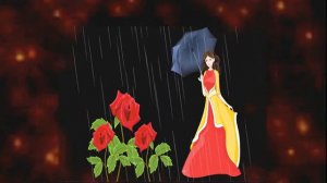 Футаж- Девушка и розы! Footage-Girl and roses!