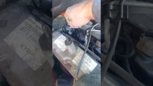 Замена 4 свечи накала sangyong kyron