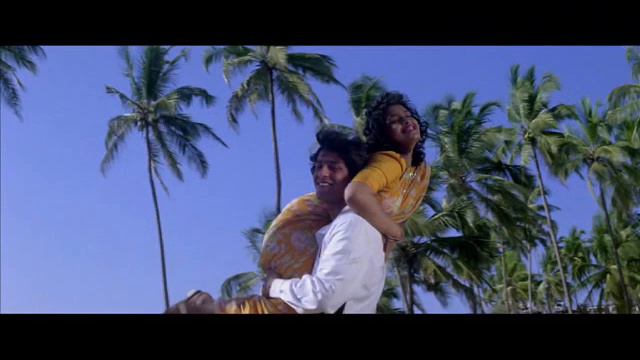 Чанки Пандей и Шилпа Широдкар в фильме "Любовь и смерть" 1991/ Chunky Pandey, Shilpa Shirodkar 1991