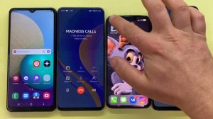 Incoming Call iPhone 13Pro Vs HUAWEI Nova Y90 / Outgoing Call Honor X7a & Samsung Galaxy A02