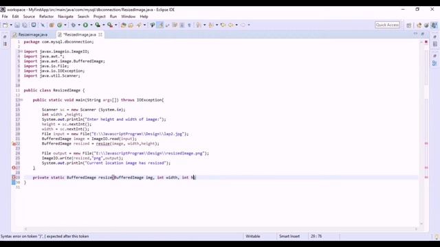 Resize image using java | Fix the size of image with given width and height смотреть онлайн
