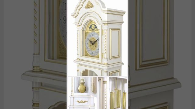 Модель напольных часов Columbus CR9229-PG «Золотой иней»