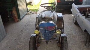 самодельный мини трактор с двумя КПП и двумя ВОМ