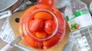 Помидоры с аспирином на зиму