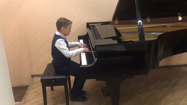 Ковалёв Святослав, 9 лет 3 класс. И.С. Бах "Аллеманда"С.Майкапар "Всадник в лесу" смотреть онлайн