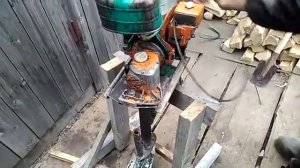 Лодочный мотор из бензопилы УрАл