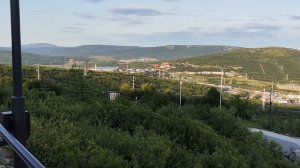 Вид на Магадан с сопки Крутая