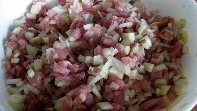 Курник со свининой и картошкой