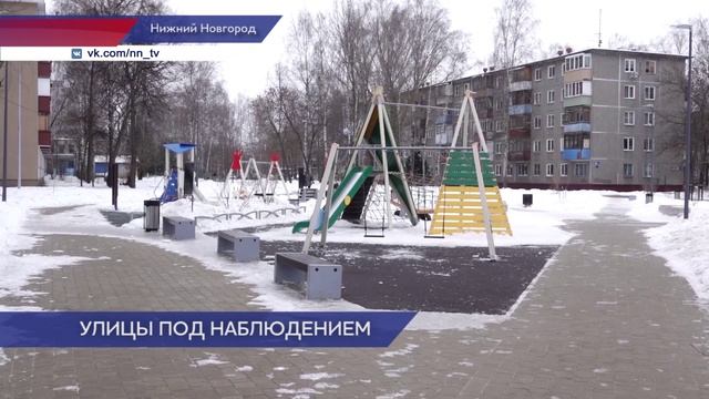 20 камер видеонаблюдения дополнительно установили на благоустроенных
пространствах
