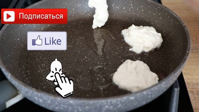 ?СУПЕР ПЫШНЫЕ ОЛАДЬИ без ЯИЦ/ Юлины рецепты #оладьибезяиц #оладьинакефире #бездрожжей #бездрожжей