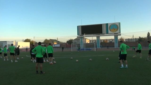 Предыгровая тренировка в Павлодаре смотреть онлайн