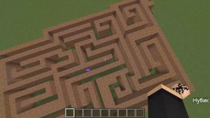 НУБ ПРО И ДЕВУШКА СТРОЯТ И ПРОХОДЯТ ЛАБИРИНТ В МАЙНКРАФТ!  ЕНОТИК ФИАЛКА И НУБИК ТРОЛЛИНГ MINECRAFT