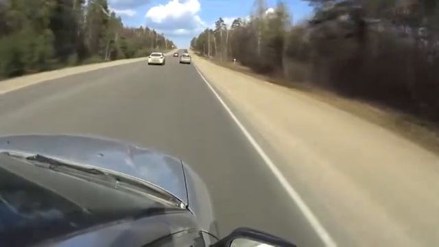 Трасса Ульяновск-Самара. Поездка на автомобиле.