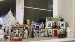 Переделка игровых домиков Переделка фикс прайс Рождественский городок