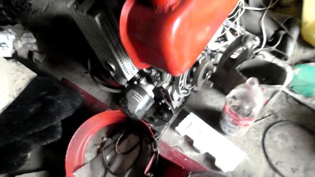 Постройка 4х4мини трактора. набор узлов и агрегатов. Satz von Komponenten und Baugruppen. смотреть онлайн