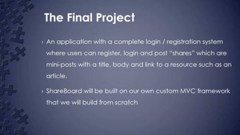 Building a Website using Object Oriented PHP Part #01