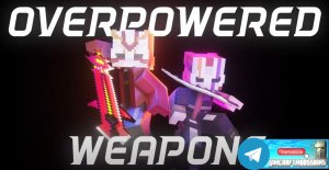 Minecraft Bedrock DLC Overpowered Weapons