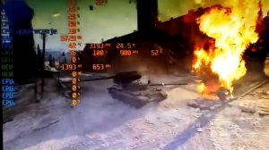 Nvidia GT630 4GB DDR3 128-bit running World Of Tanks EnCore Benchmark @ Medium @ 1920x1080