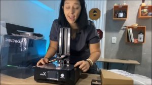 Impressora Anycubic Mono x 6Ks- Unboxing
